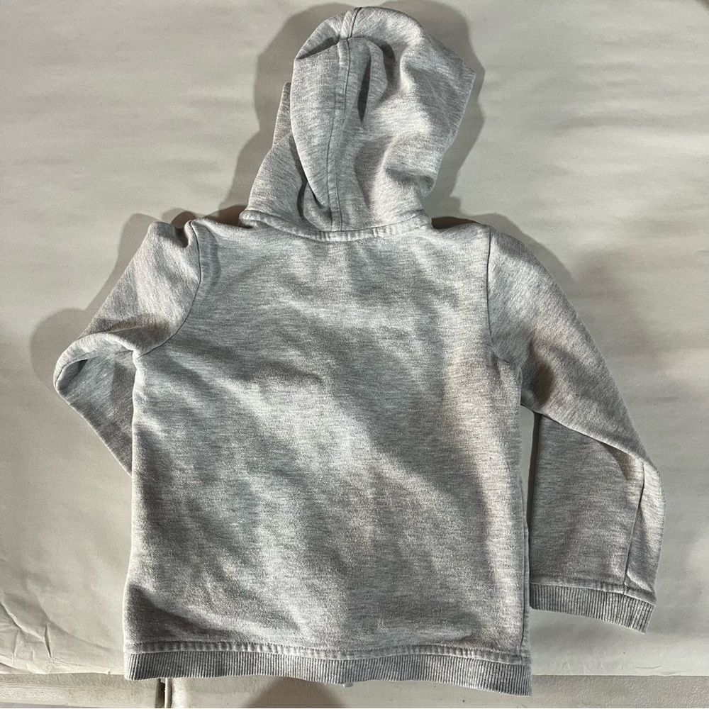The North Face Kids Light Gray Hoodie Unisex 12-18 months - Picture 7 of 9
